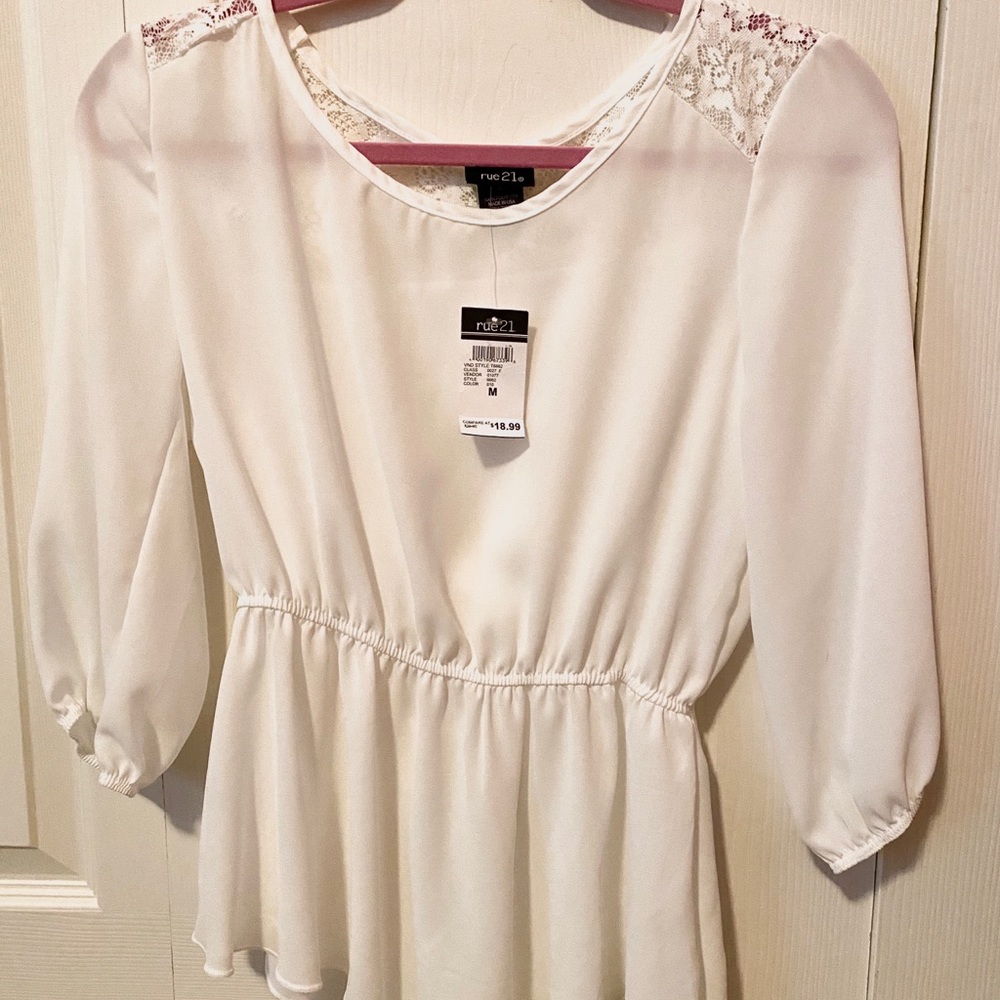 dressy white shirt